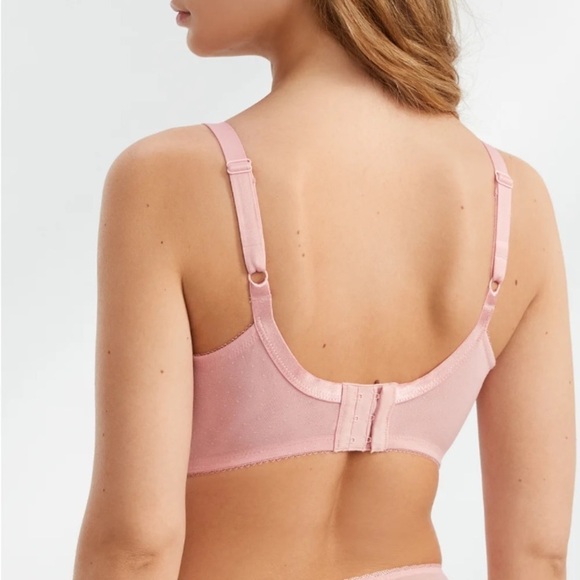 WACOAL 34E/34DD Chantilly Lace Minimizer Bra 855186 *Underwire Removed* - Picture 5 of 15